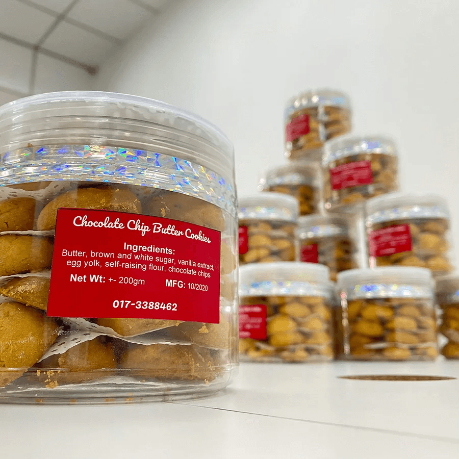 Cookies made by empowerment programme participants