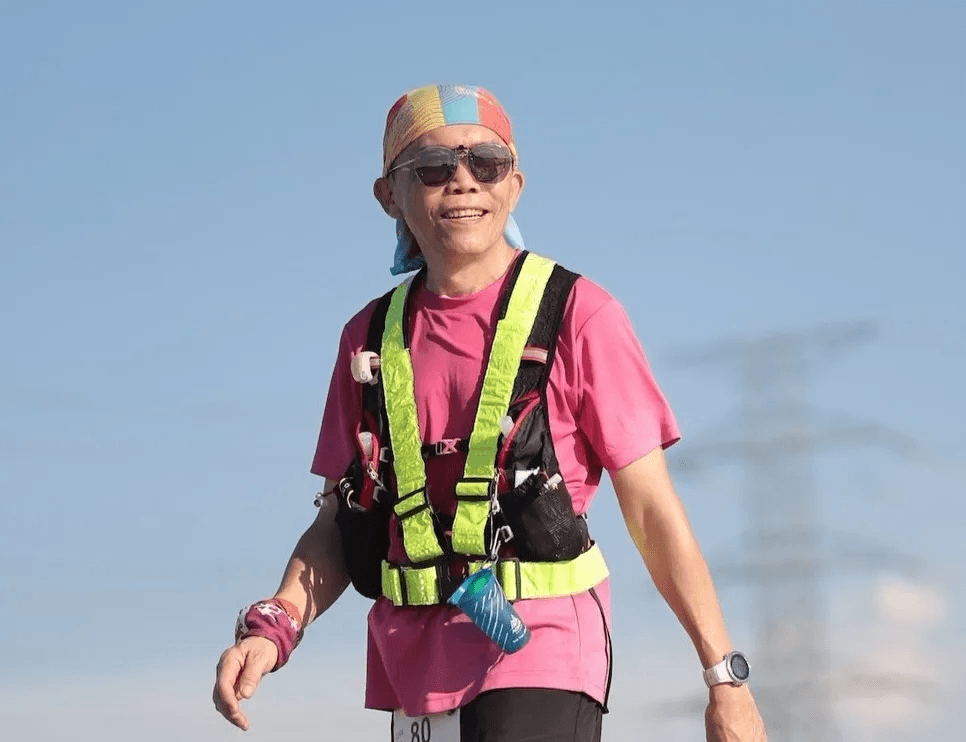 Runners participating in the KL Marathon for Charity