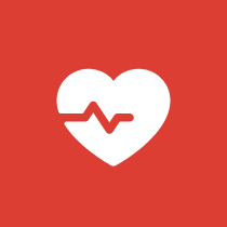 Icon representing health crises