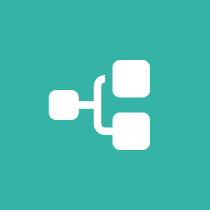 Icon representing systemic barriers