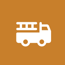 Icon representing unexpected disasters